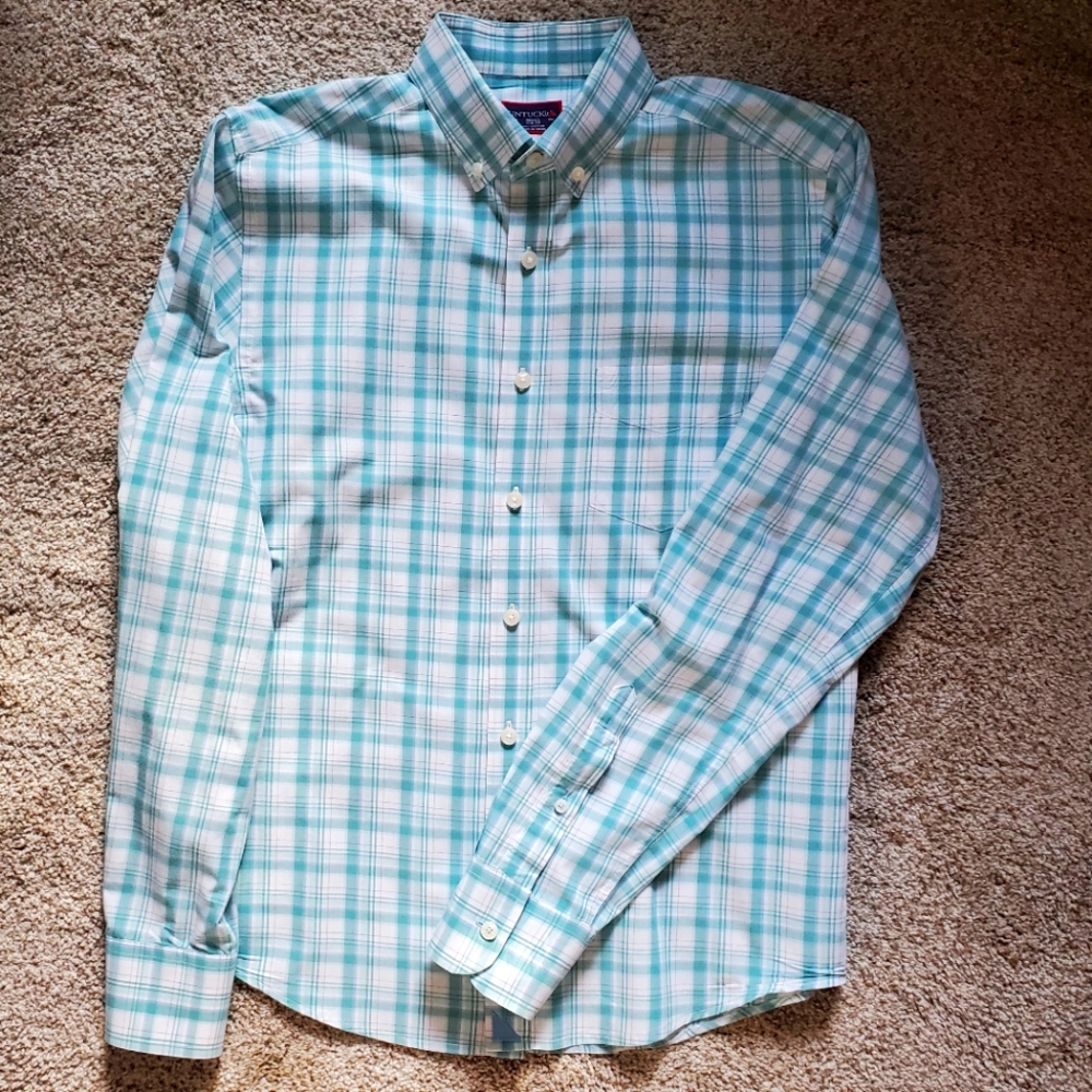 UNTUCKit Wrinkle-Free Performance Albarola Shirt Small Slim Fit
